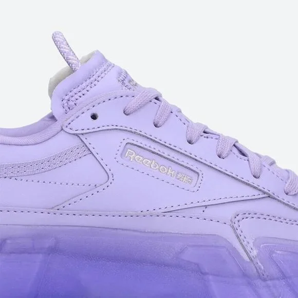 Reebok X Cardi B Club C Women's Tennis Shoe Athletic Sneaker Purple Trainer #632 - Picture 10 of 10